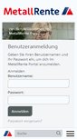 Mobile Screenshot of metallrente.info